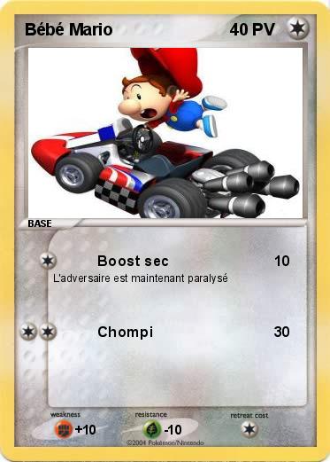 Pokemon Bébé Mario