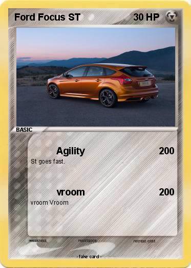 Pokemon Ford Focus ST