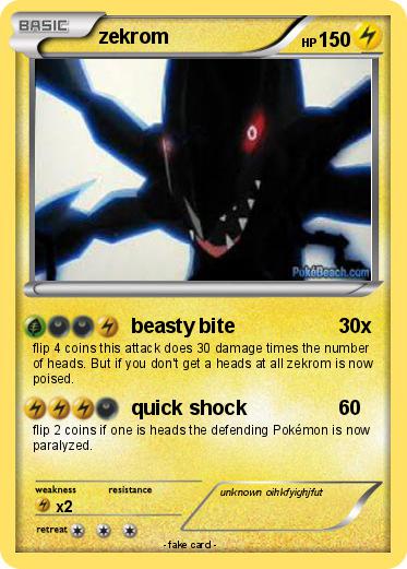 Pokemon zekrom