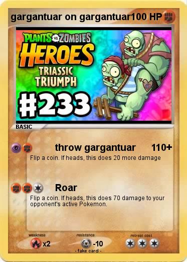 Pokemon gargantuar on gargantuar