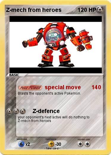 Pokemon Z-mech from heroes