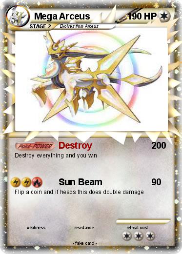 Pokemon Mega Arceus