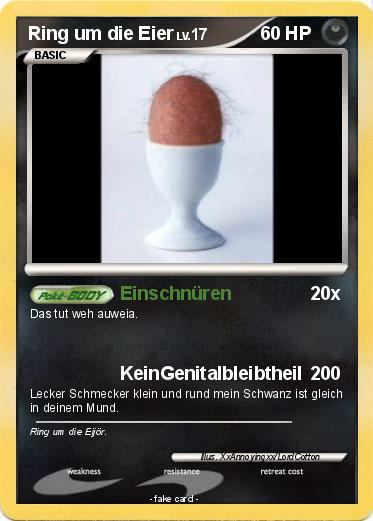 Pokemon Ring um die Eier