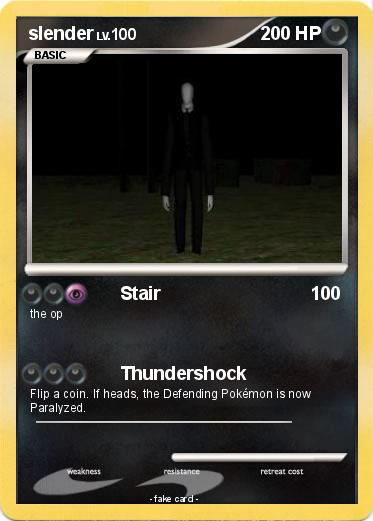 Pokemon slender
