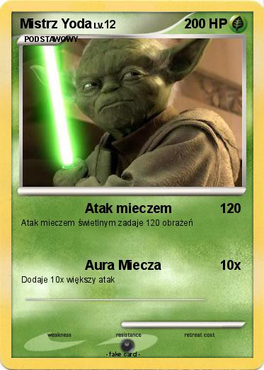 Pokemon Mistrz Yoda