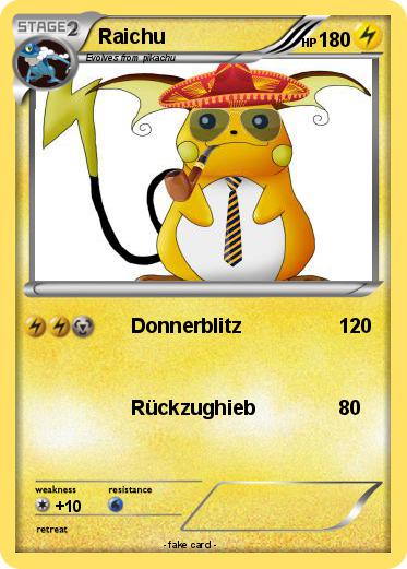 Pokemon Raichu