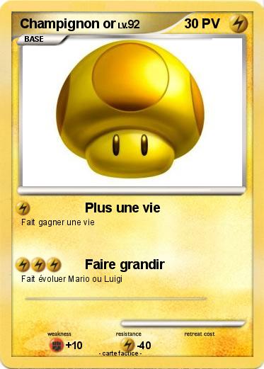 Pokemon Champignon or
