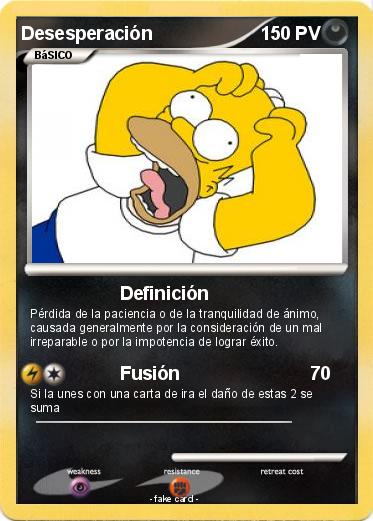 Pokemon Desesperación