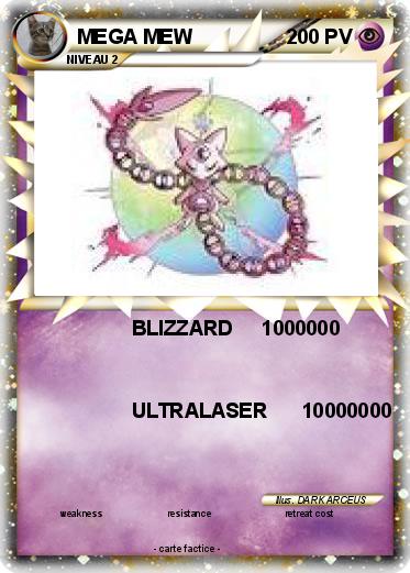 Pokemon MEGA MEW