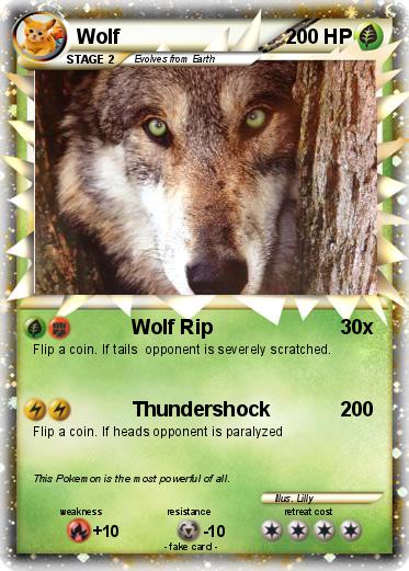 Pokemon Wolf