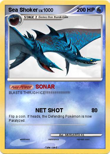 Pokemon Sea Shoker