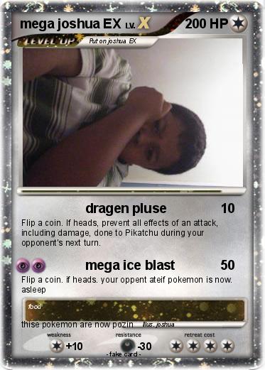 Pokemon mega joshua EX