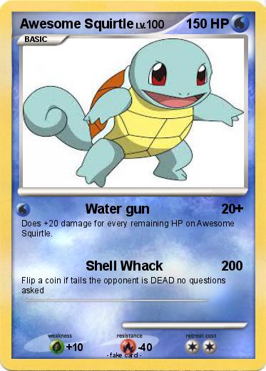 Pokemon Awesome Squirtle