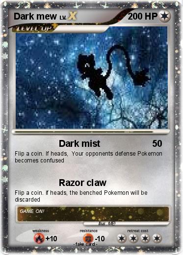 Pokemon Dark mew
