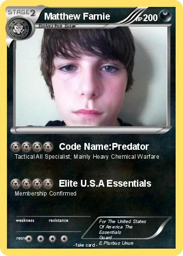 Pokemon Matthew Farnie