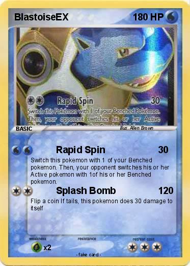 Pokemon BlastoiseEX