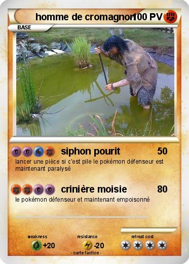 Pokemon homme de cromagnon