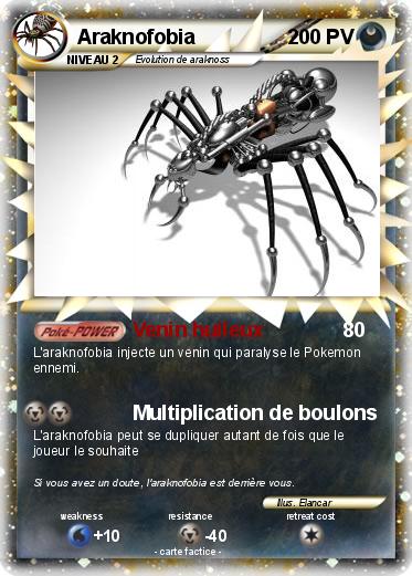 Pokemon Araknofobia