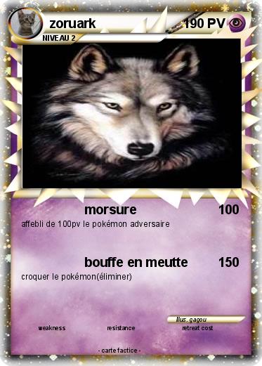 Pokemon zoruark
