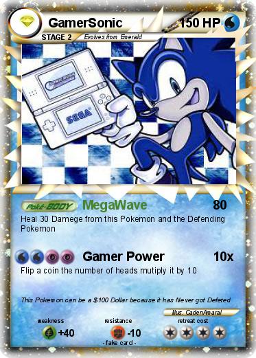 Pokemon GamerSonic