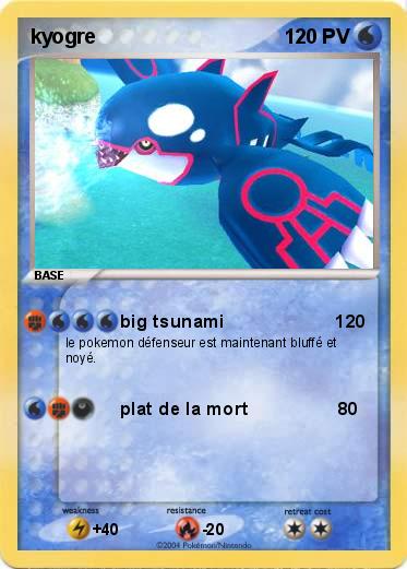 Pokemon kyogre