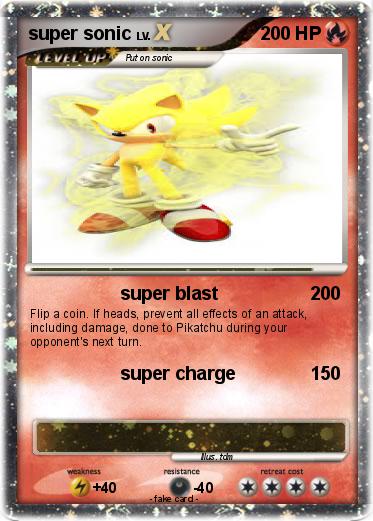 Pokemon super sonic