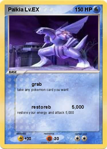 Pokemon Palkia Lv.EX