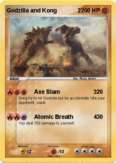 Pokemon Godzilla and Kong             2