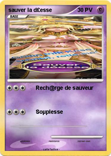 Pokemon sauver la d£esse