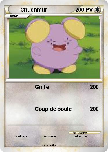 Pokemon Chuchmur
