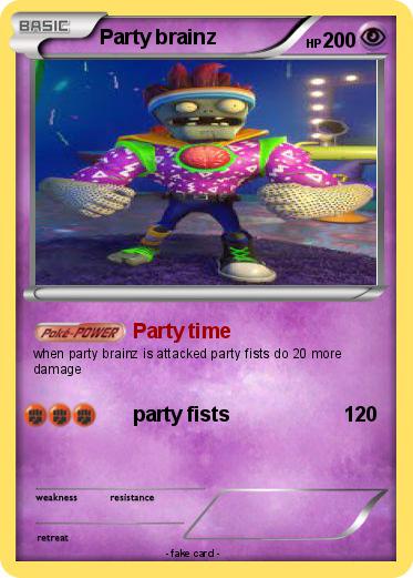 Pokemon Party brainz