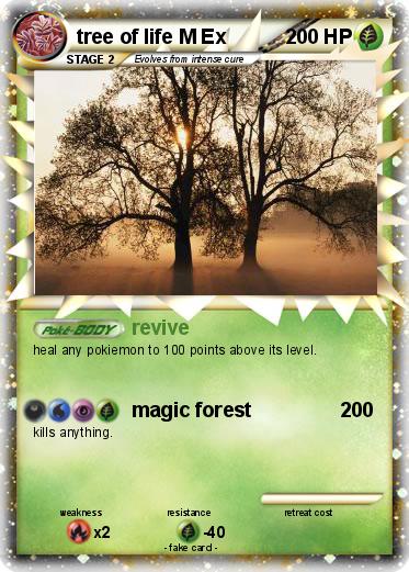 Pokemon tree of life M Ex