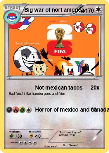 Pokemon Big war of nort america