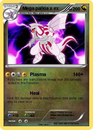 Pokemon Mega palkia x ex