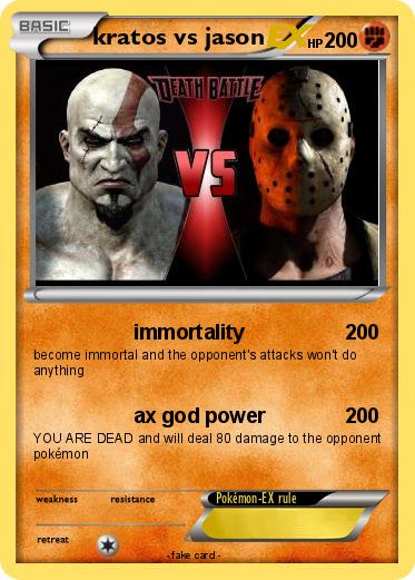 Pokemon kratos vs jason
