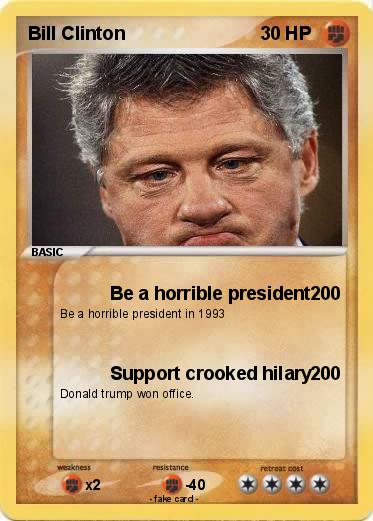 Pokemon Bill Clinton