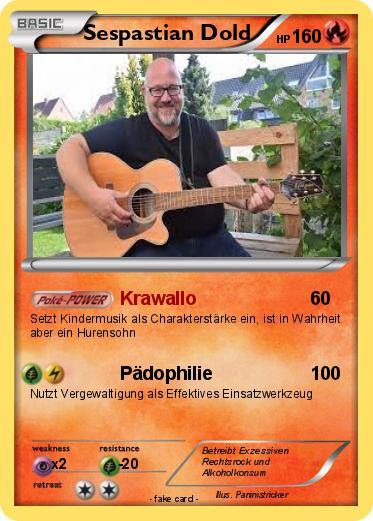 Pokemon Sespastian Dold