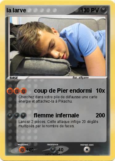 Pokemon la larve