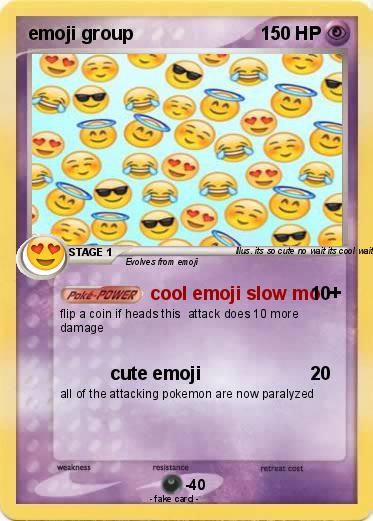Pokemon emoji group