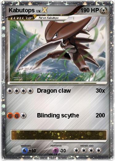 Pokemon Kabutops
