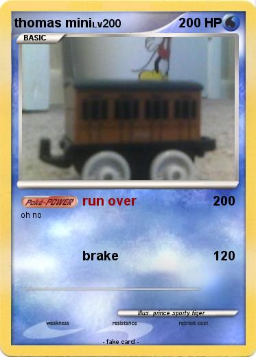 Pokemon thomas mini