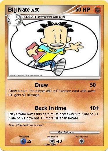 Pokemon Big Nate