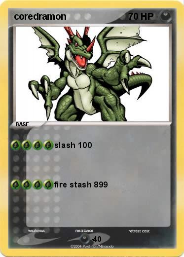 Pokemon coredramon 