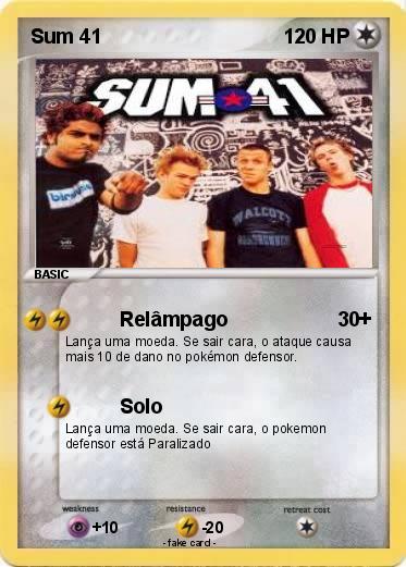 Pokemon Sum 41