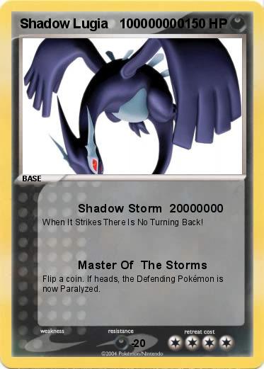 Pokemon Shadow Lugia   100000000