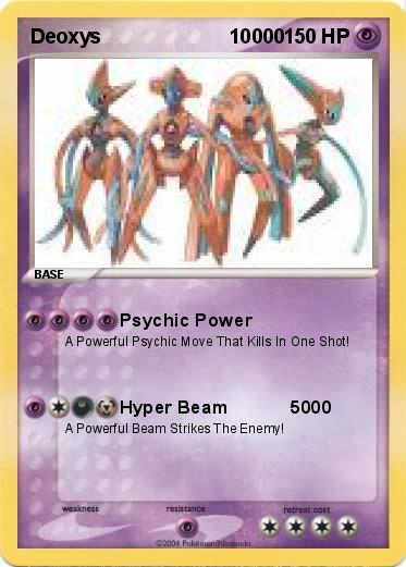 Pokemon Deoxys                       10000