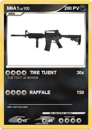 Pokemon M4A1