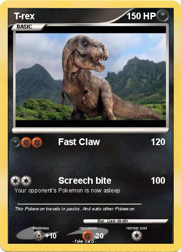 Pokemon T-rex