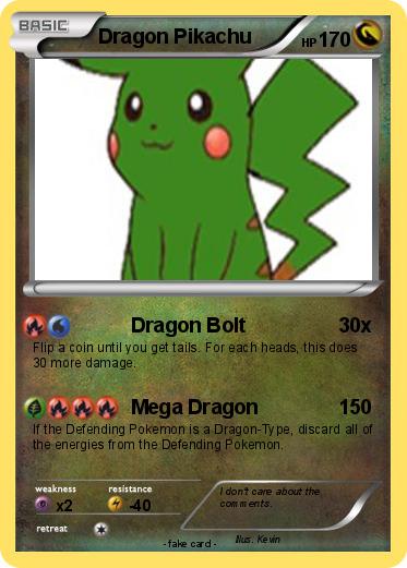 Pokemon Dragon Pikachu