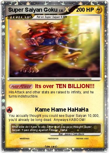 Pokemon Super Saiyan Goku